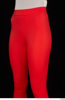 Adelle Sabelle casual dressed red leggings thigh 0002.jpg